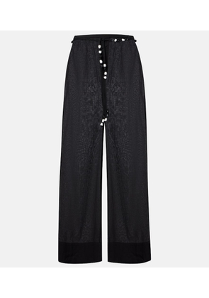 SIR Azura cotton wide-leg pants