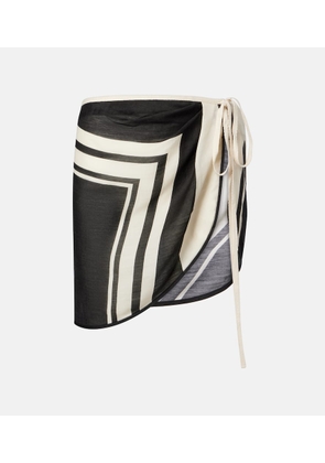 SIR Pietra wool, silk, and cotton beach cover-up