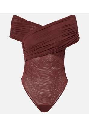 SIR Jacques gathered off-shoulder bodysuit