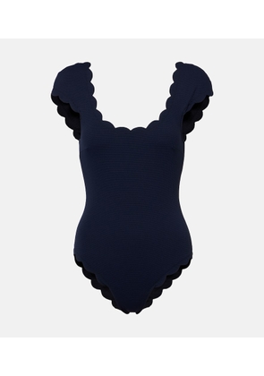 Marysia Mexico reversible scalloped swimsuit