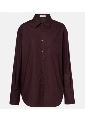 The Frankie Shop Lui cotton poplin shirt