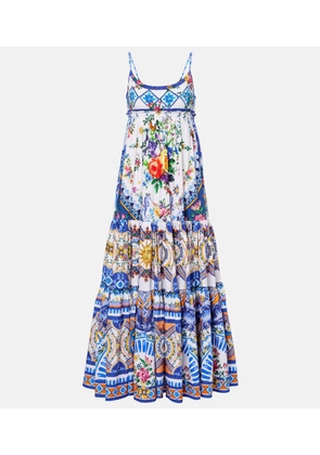 Camilla Floral cotton maxi dress