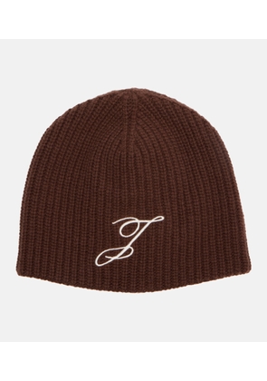 Jacquemus Espiral logo wool beanie