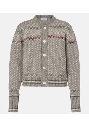 Thom Browne Wool and mohair cardigan