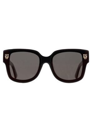 Cartier Panthere de Cartier Grey Square Ladies Sunglasses CT0357SA 001 63