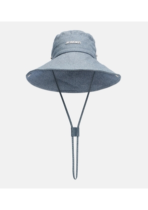 Jacquemus Bob De-Nimes denim bucket hat
