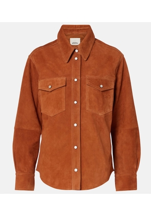 Isabel Marant Delcia suede shirt