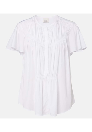 Isabel Marant Synda gathered top