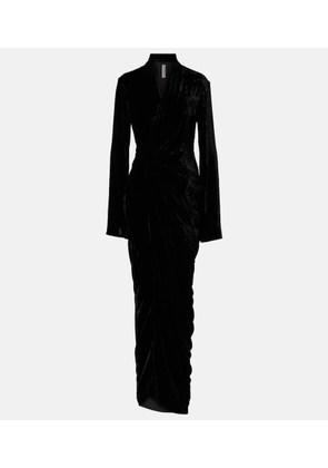 Rick Owens Ruched gown