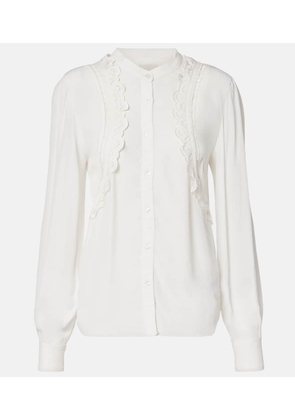 Isabel Marant Filippa broderie anglaise top