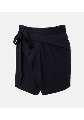 Isabel Marant Berenice cotton jersey wrap skirt