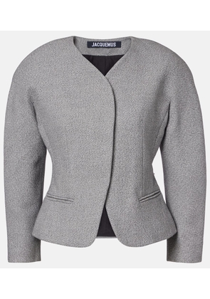 Jacquemus Ovalo cotton and wool jacket