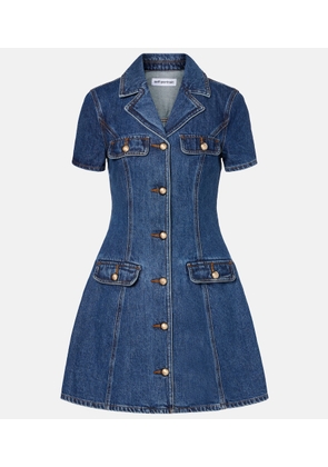 Self-Portrait Denim shirt dress