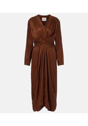 Marant Etoile Draped midi dress