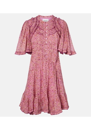 Marant Etoile Celyn ruffled cotton minidress