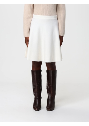Skirt MAX MARA Woman color Pearl