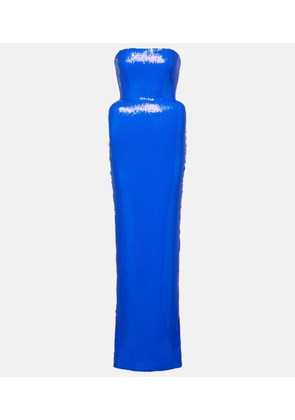 David Koma Sequined gown