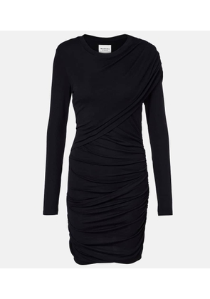 Marant Etoile Denise draped jersey minidress