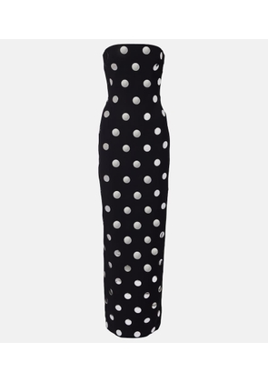David Koma Polka-dot gown