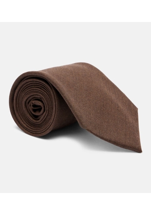 Loro Piana Virgin wool tie