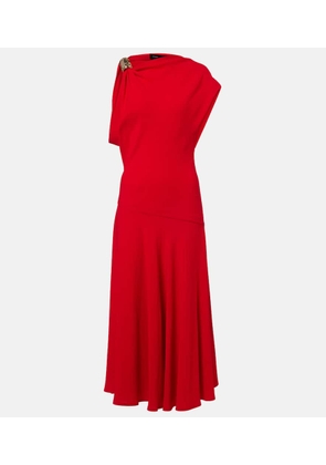 Proenza Schouler Rue asymmetric crepe maxi dress