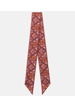 Loro Piana Printed silk scarf
