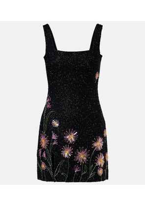 Staud Le Sable beaded minidress