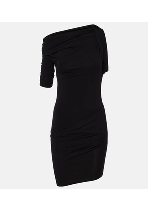 Jacquemus Drapeado jersey minidress