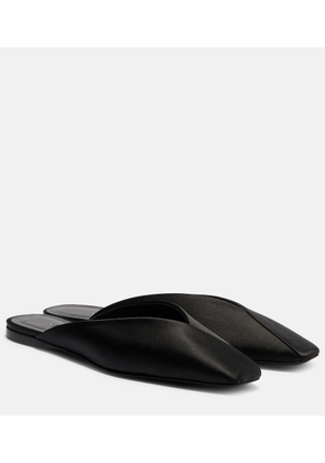Max Mara Satin mules