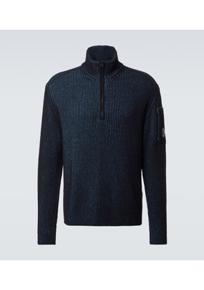 C.P. Company Lens fleece half-zip sweater