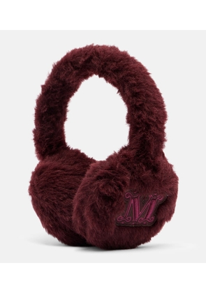 Max Mara Alpaca, wool, and silk earmuffs