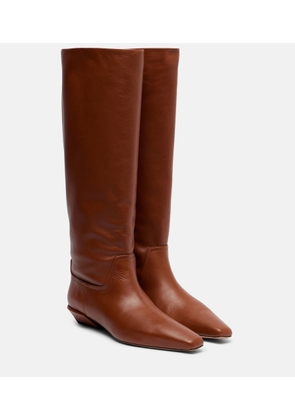 Paris Texas Bettina 25 leather knee-high boots