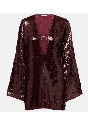 Oseree Marylin sequined kaftan