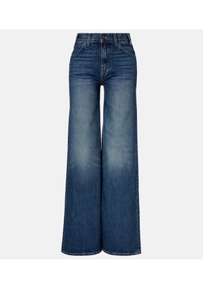Nili Lotan Salome mid-rise wide-leg jeans