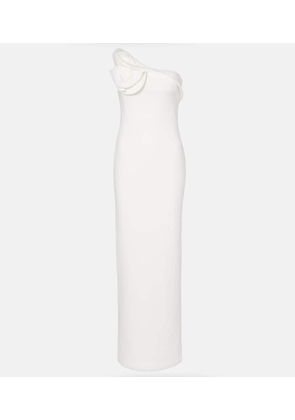 Roland Mouret Bridal one-shoulder crepe maxi dress