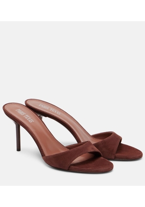 Paris Texas Lidia suede mules