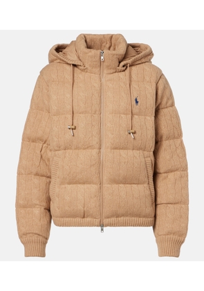 Polo Ralph Lauren Wool and cashmere puffer jacket