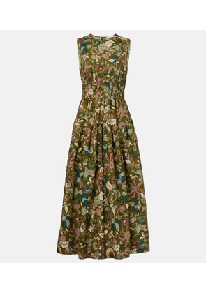 Ulla Johnson Elenora printed cotton midi dress