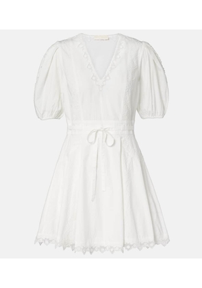 Ulla Johnson Camila embroidered cotton minidress