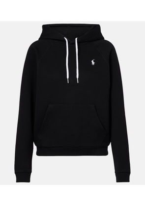 Polo Ralph Lauren Embroidered cotton-blend jersey sweatshirt