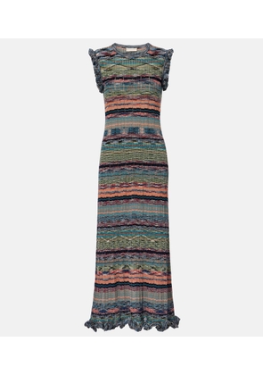 Ulla Johnson Ajak ribbed-knit midi dress
