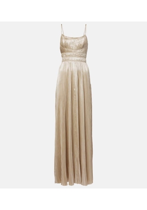 Ulla Johnson Reine plisse satin gown
