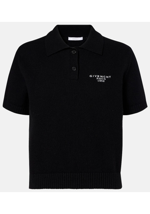 Givenchy Wool and cashmere polo sweater