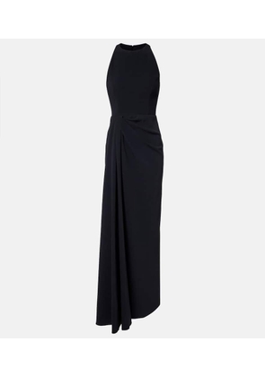 Givenchy Draped halterneck maxi dress
