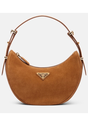 Prada Prada Arque suede shoulder bag