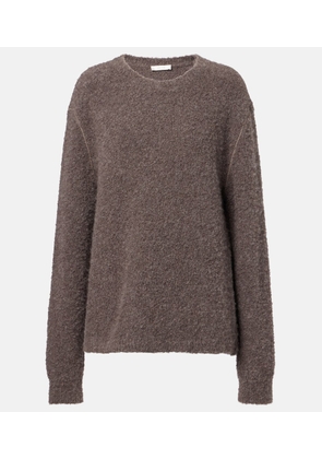 The Row Leorina cashmere, alpaca, and silk sweater