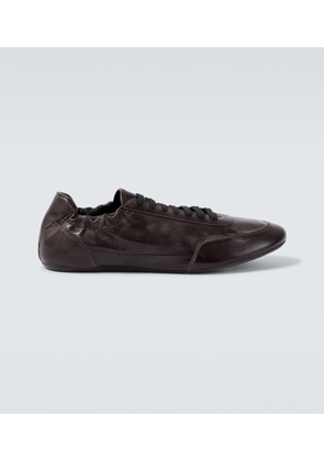 Prada Collapse leather sneakers
