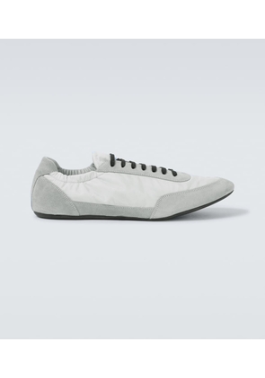 Prada Collapse Re-Nylon and suede sneakers