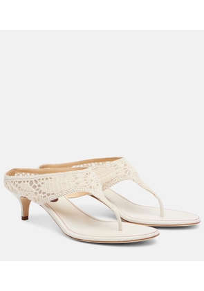 Magda Butrym 45 crochet thong sandals