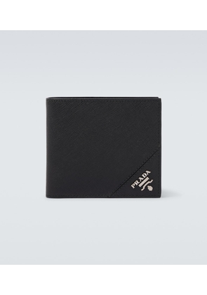 Prada Logo Saffiano leather wallet